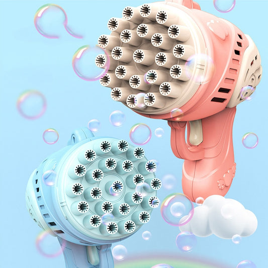 23 Holes Bubble Gun Toys Soap Bubbles Machine