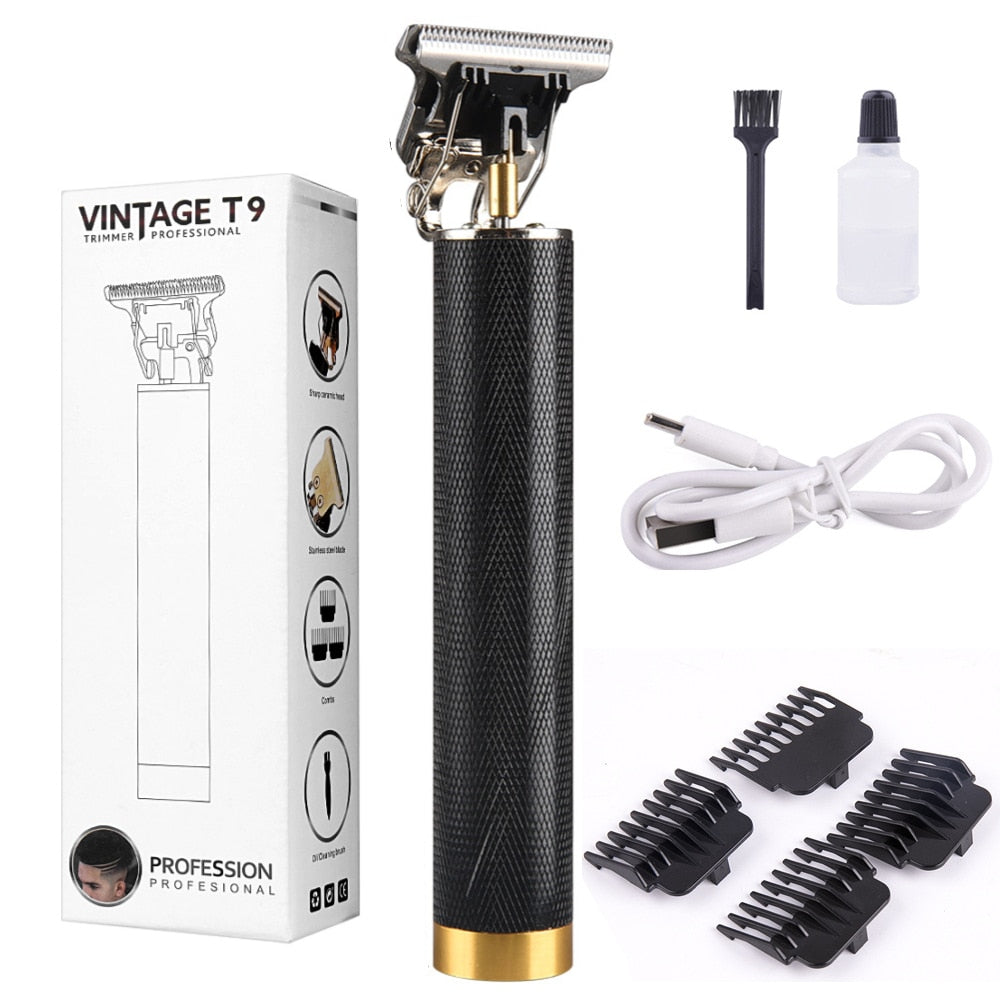 Men's Barber Retro T9 Hair Trimmer Professional Razor