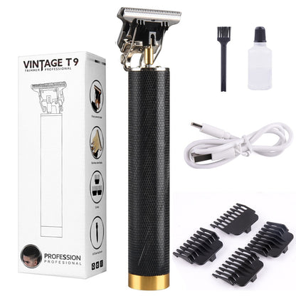 Men Barber Retro T9 Hair Trimmer Professional Razor Trimmer