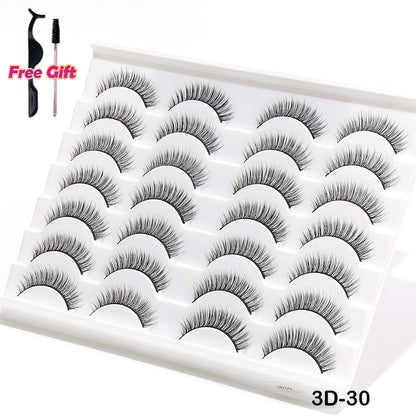 Beauty Natural False Eyelashes Dramatic 3D Mink Lashes