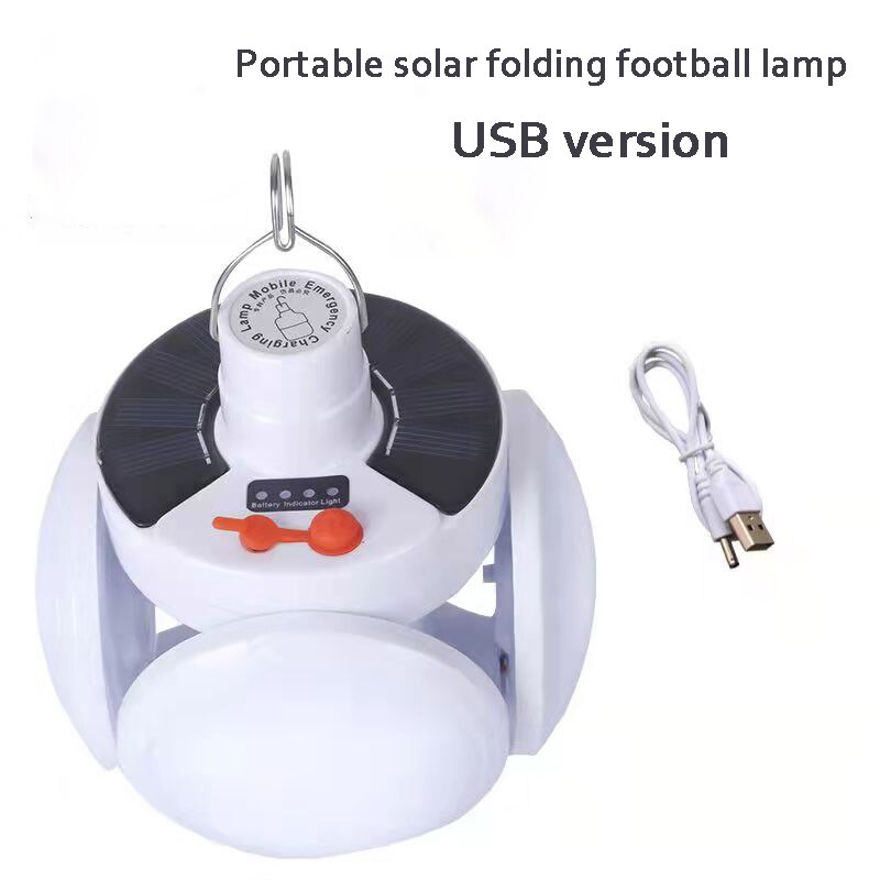 Portable LED Bulb Folding Solar Outdoor Light Emergency Solar