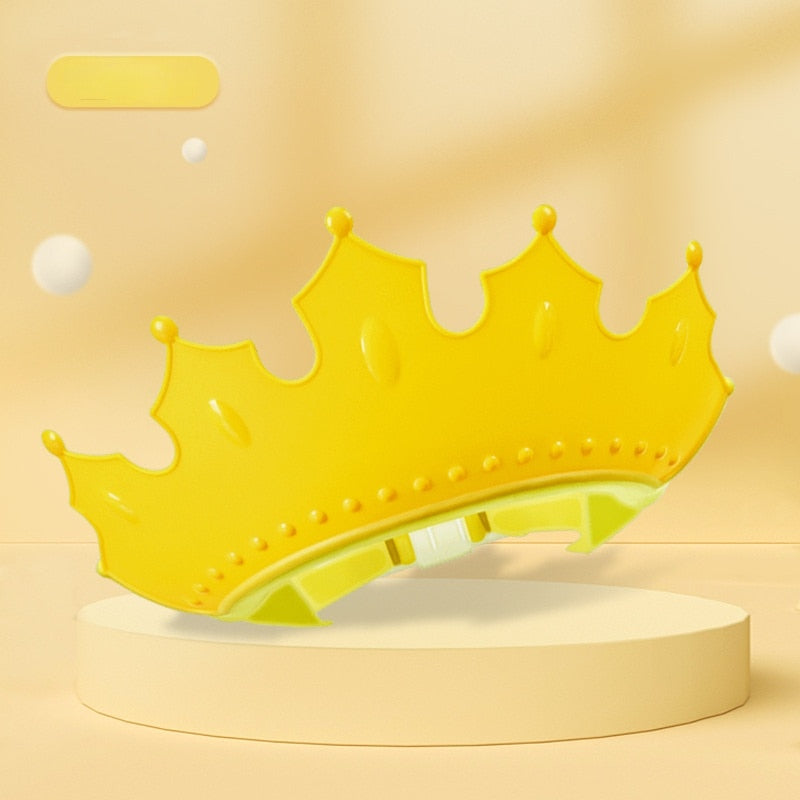 Adjustable Baby Shower Shampoo Cap Crown