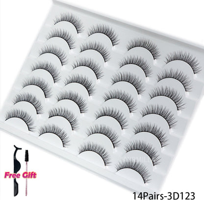 Beauty Natural False Eyelashes Dramatic 3D Mink Lashes