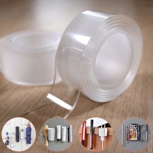 Double Side Tape Feature Waterproof Reusable Adhesive