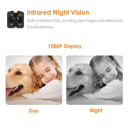 Mini Camera HD 1080P Sensor Night Vision Camcorder