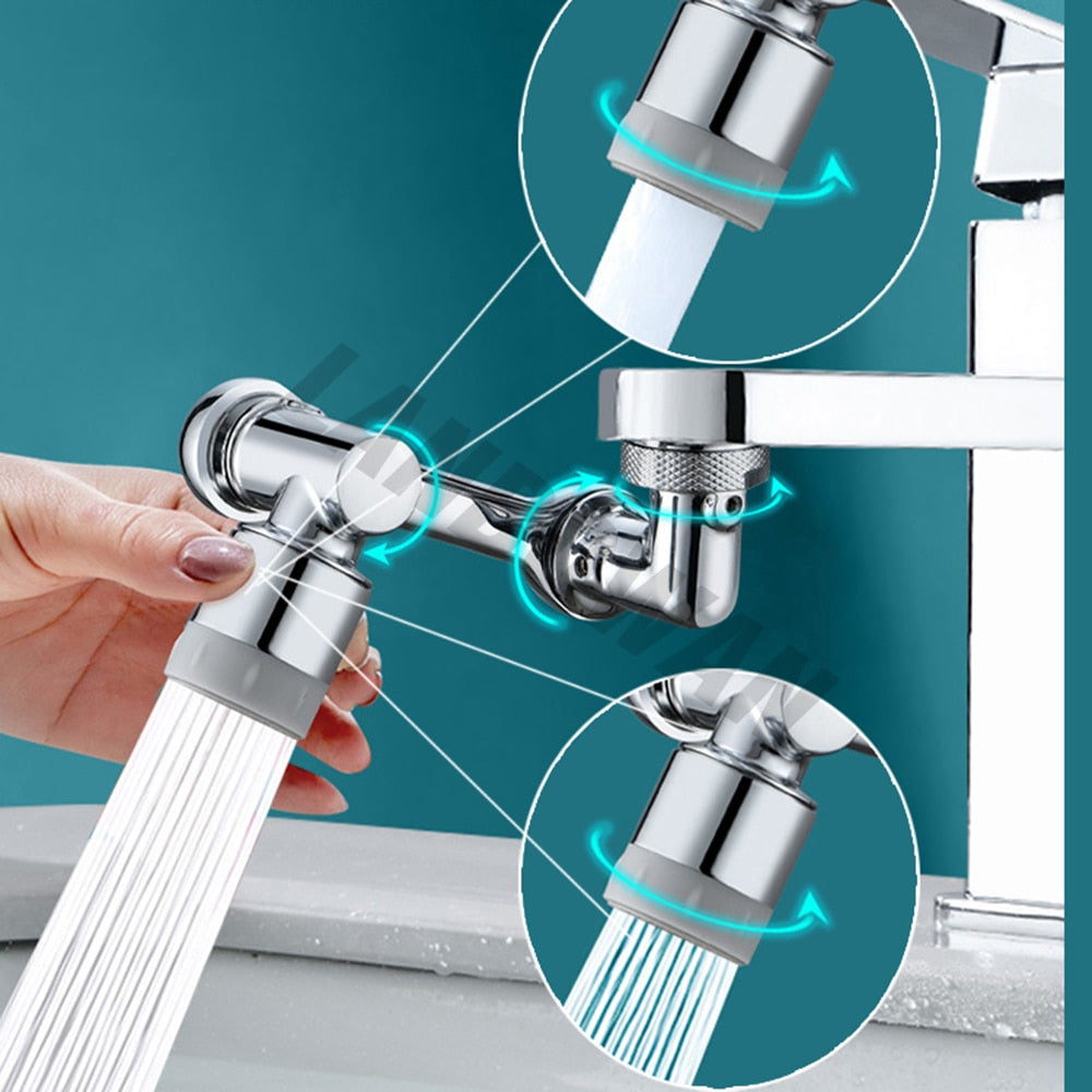 Universal 1080° Rotatable Faucet Aerator Extender