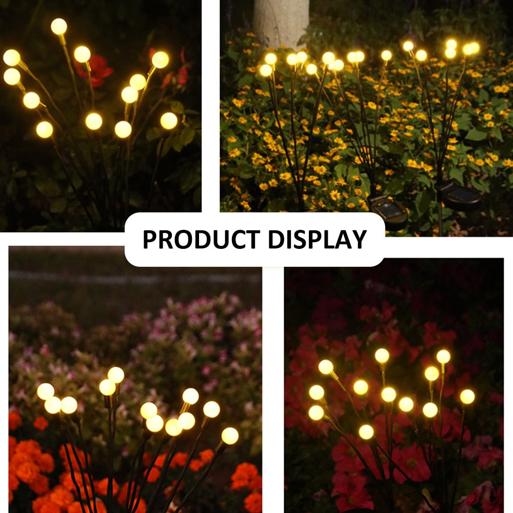 LED Light Outdoor Garden Firework Firefly Lights
