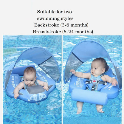 Baby Float Lying Swimming Rings Infant Waist Swim Ring