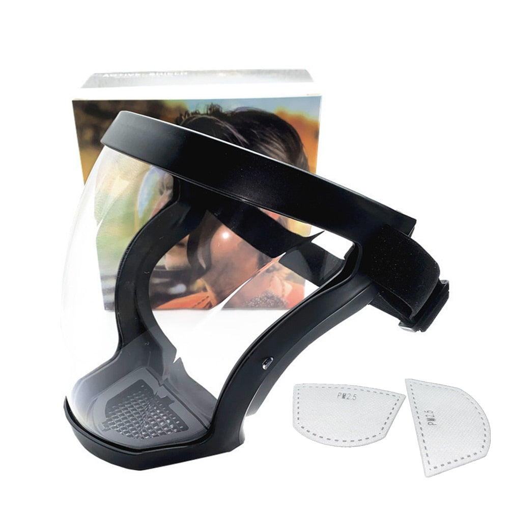 Faceshield Eyeshield Dust Cover Transparent Moto Cycling