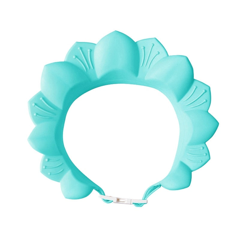 Adjustable Baby Shower Shampoo Cap Crown