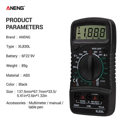 Digital Multimeter Esr Meter Testers Automotive Electrical