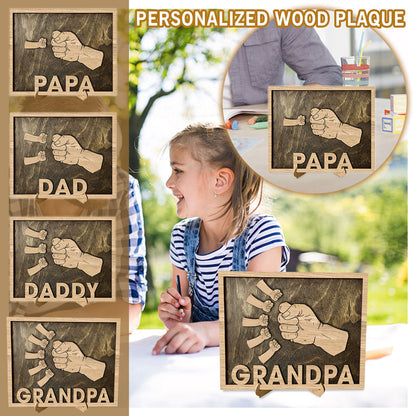 Personalized Wood Plaque Decor Ornament