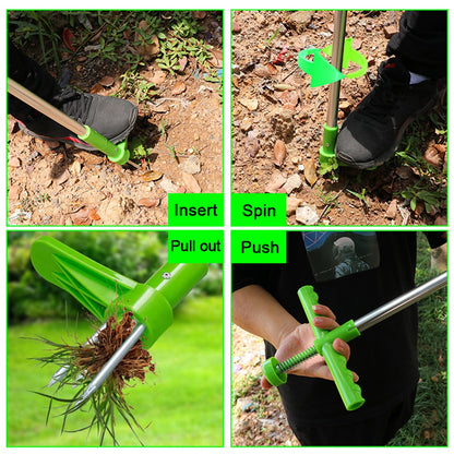 Root Remover Outdoor Weeder Portable Garden Lawn