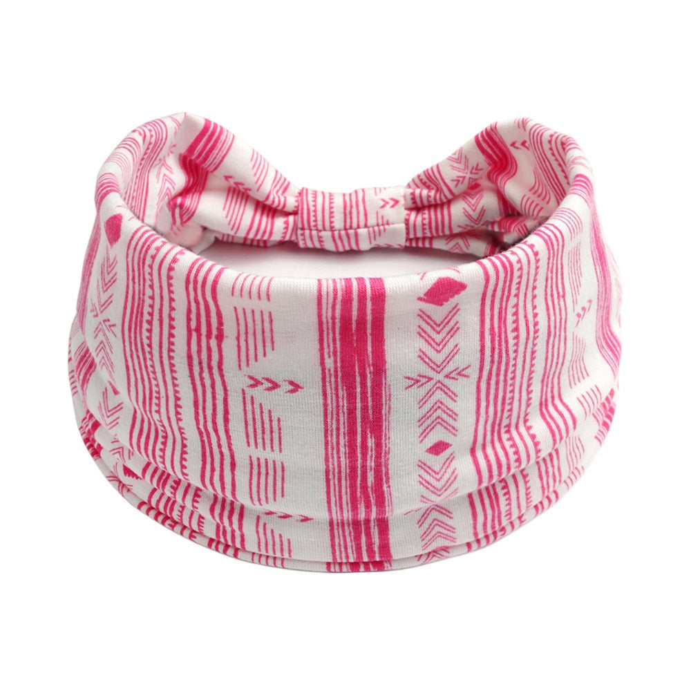 Summer Bohemian Bandanas Elastic Hair Bands