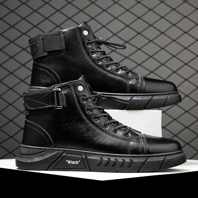 New Trend Men  Martin Boots Fashionable and Comfortable