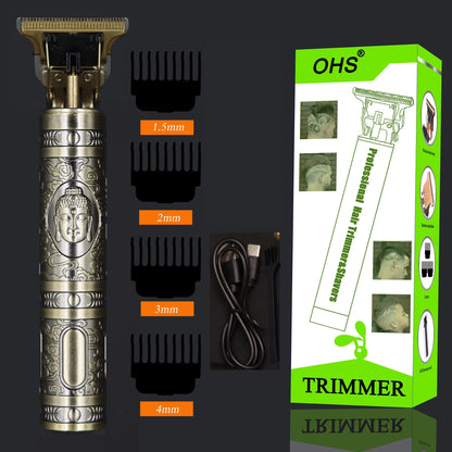 Vintage T9 0mm Professional Hair Clippers Electric