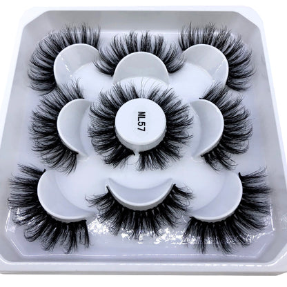 Beauty 3D false eyelashes fake lashes makeup kit