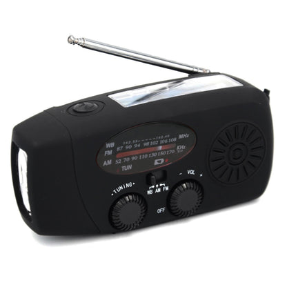 Multifunctional Hand Radio Solar Crank Dynamo