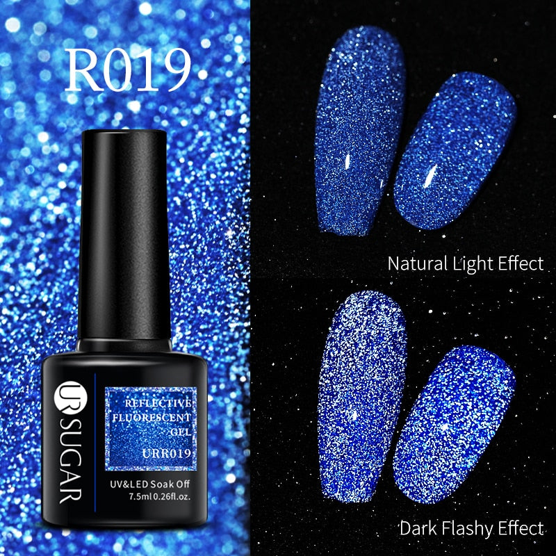 Beauty Thermal Ultra-thin Glitter 3 Colors Soak Off Nail Art Gel