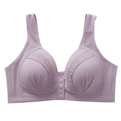 New Arrival Large Size Front Button Comfortable Bra