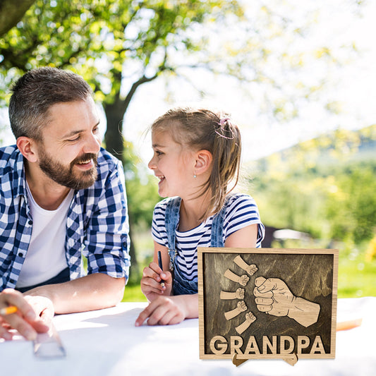 Ornament DIY Spell You Name Love Grandpa Daddy Papa