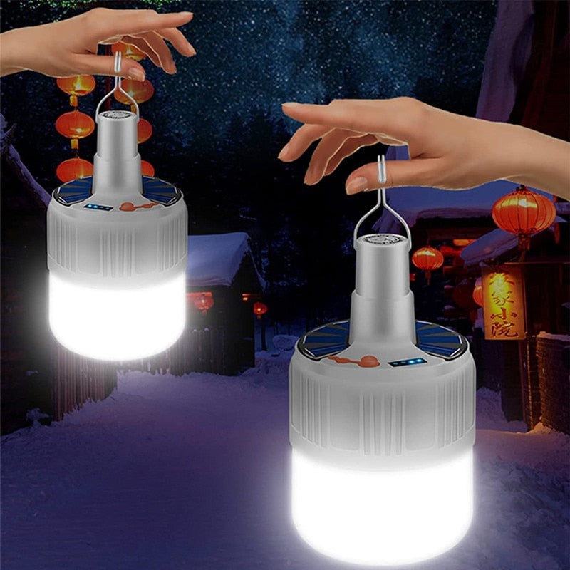 100W Portable Lanterns Camping Lamp