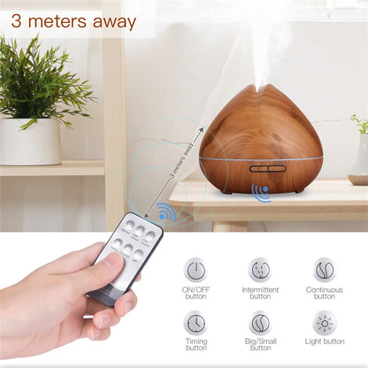 550ML Aroma Diffuser Ultrasonic Mist Humidifier