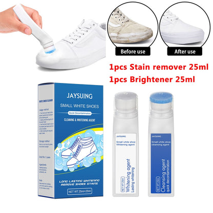 White Shoes Stain Polish Whiten Cleaning Dirt Remover