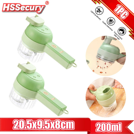4 In1 Multifunctional Electric Vegetable Cutter