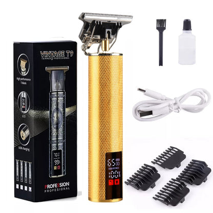 Men's Barber Retro T9 Hair Trimmer Professional Razor