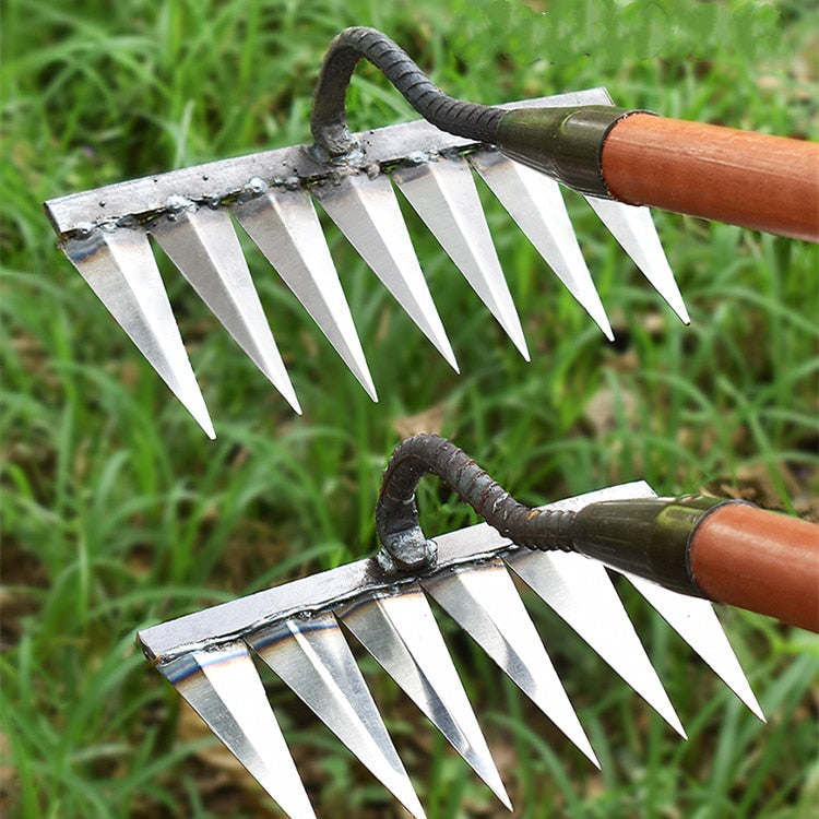 Hoe Weeding Rake Farm Tool Weeding and Turning