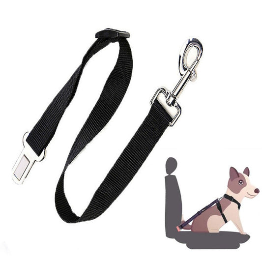 Pet Supplies Car Dog Seat Belt Retractable Dog Leash