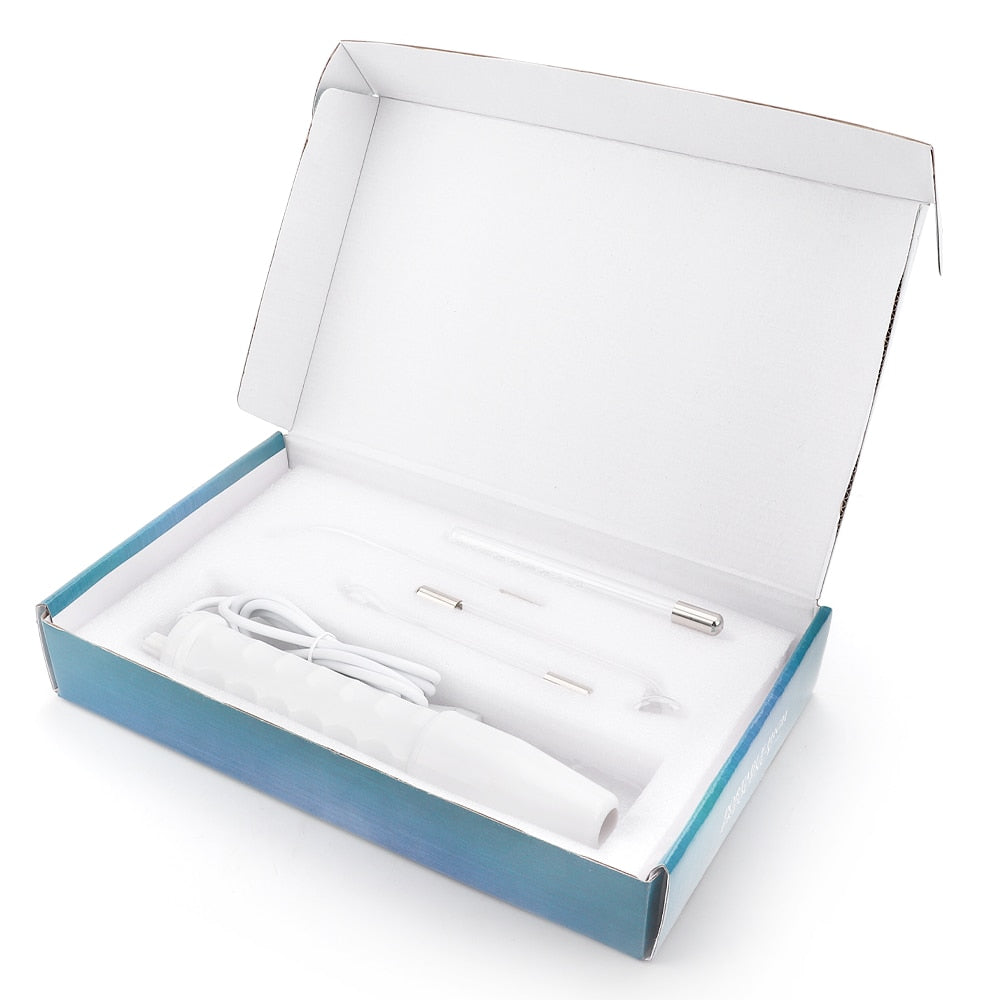 Beauty 4 In 1 High Frequency Electrode Wand Electrotherapy