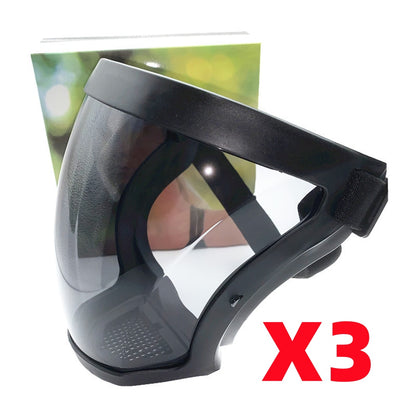 Faceshield Eyeshield Dust Cover Transparent Moto Cycling