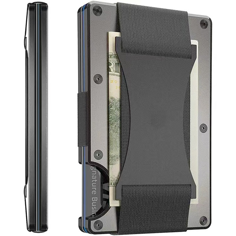 Indispensable New In Money Clip Slim Anti Protect Cardholder