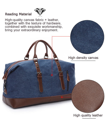 Large Capacity Travel Bags Handbags Luggage Canvas Bag