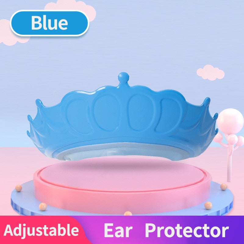 Adjustable Baby Shower Shampoo Cap Crown