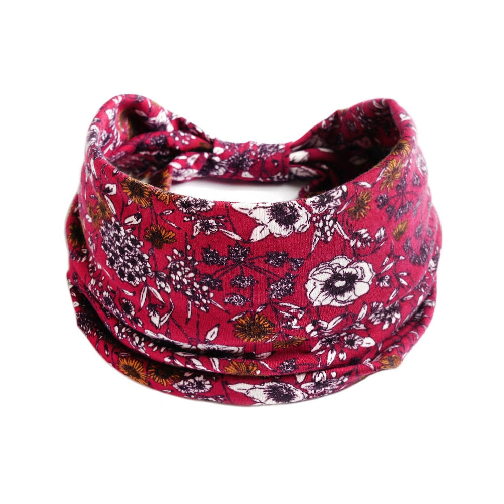 Summer Bohemian Bandanas Elastic Hair Bands