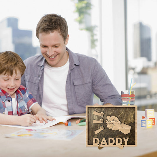Ornament DIY Spell You Name Love Grandpa Daddy Papa