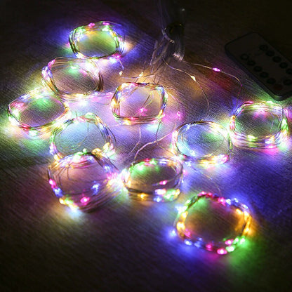 Christmas Garland LED Fairy Lights Curtain String Lights