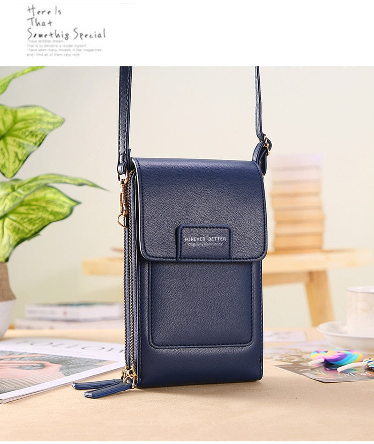 Handbags Touch Screen Mobile Phone Bags Crossbody Purse