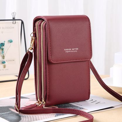 Handbags Touch Screen Mobile Phone Bags Crossbody Purse