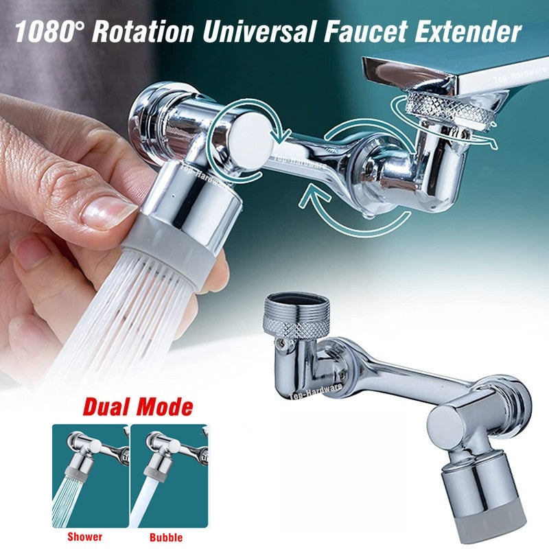 New Universal 1080° Rotation Extender Faucet Aerator
