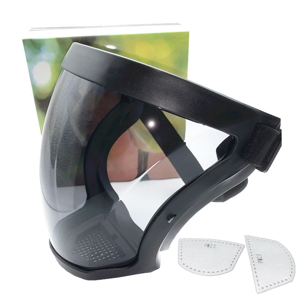 Faceshield Eyeshield Dust Cover Transparent Moto Cycling