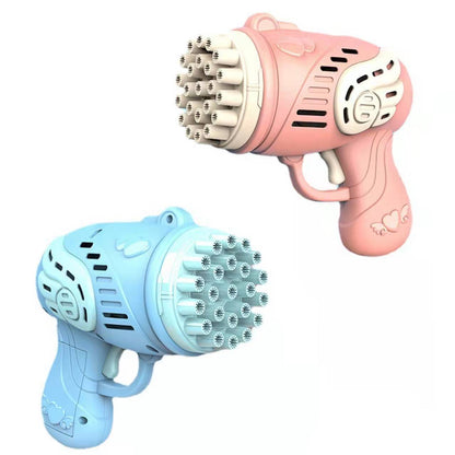 23 Holes Bubble Gun Toys Soap Bubbles Machine