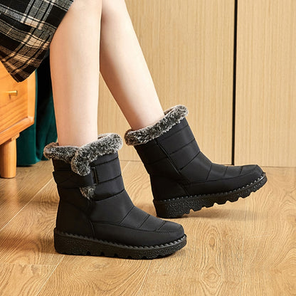 Waterproof Winter Boots for Women New Faux