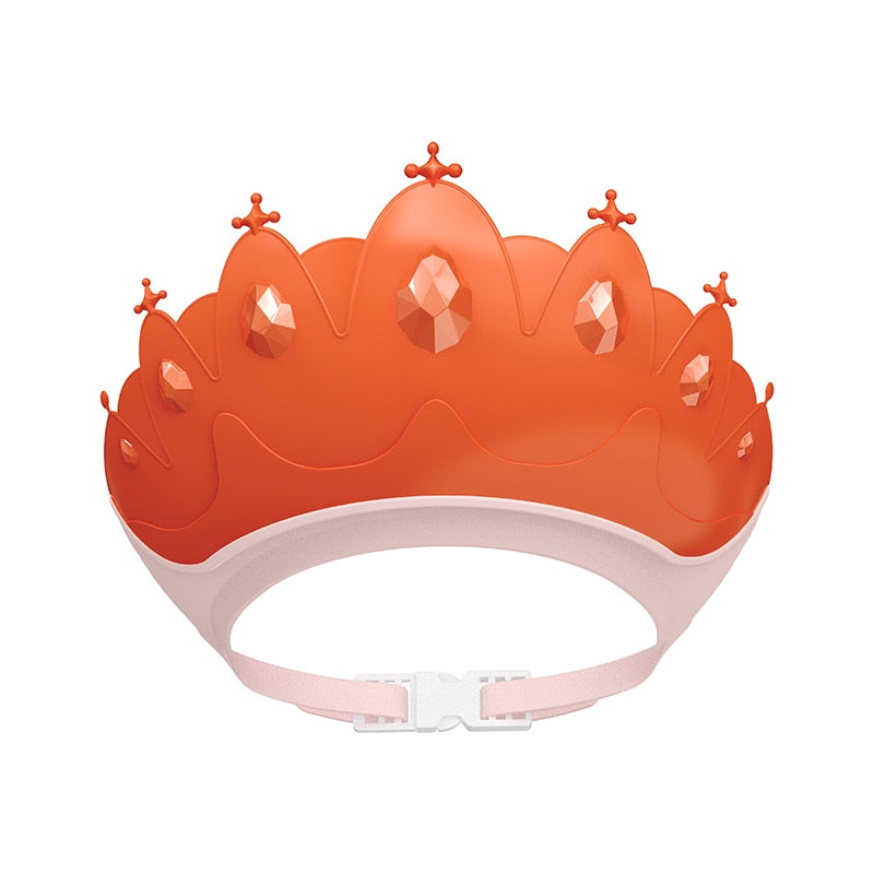 Adjustable Baby Shower Shampoo Cap Crown