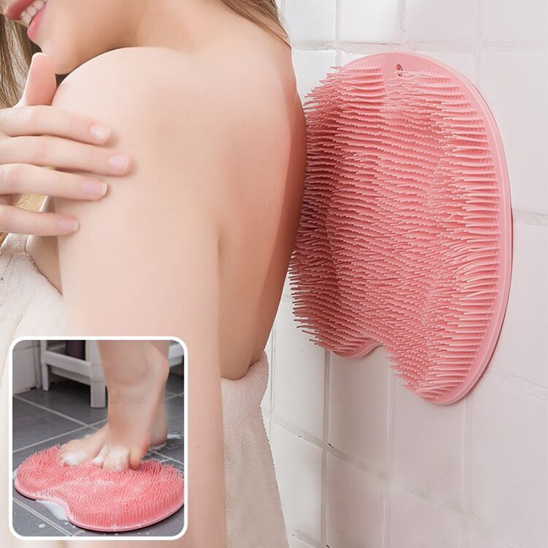 Exfoliating Shower Massage Scraper Bathroom