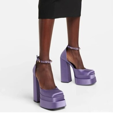 Pumps Retro Mary Janes Chunky Heels Sandals