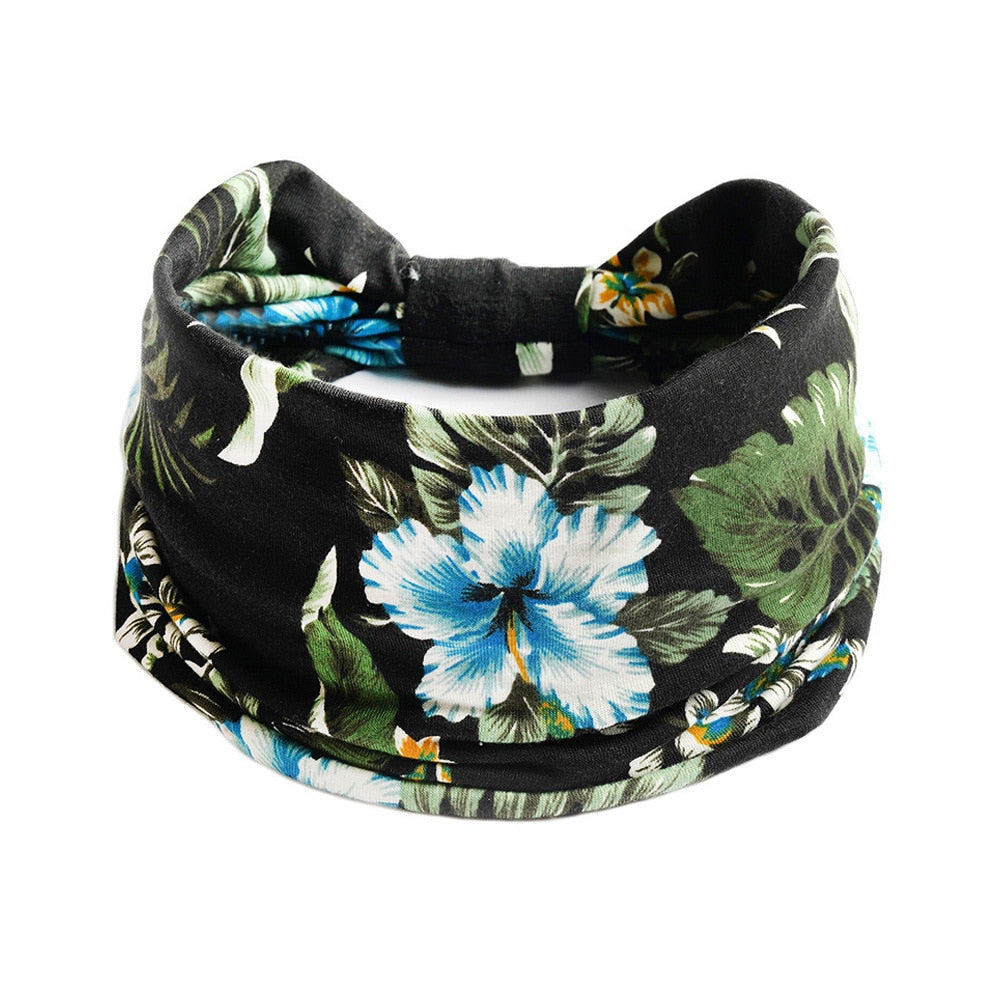 Summer Bohemian Bandanas Elastic Hair Bands